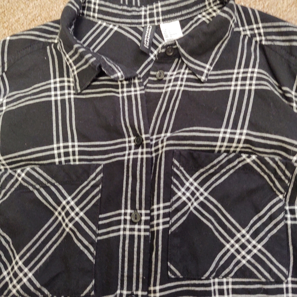 - Plaid Button Down - image 3